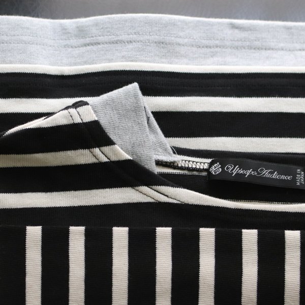 画像5: Basque 10オンス ( バスク天竺 ) ボートネックレイヤードカットソー【MADE IN JAPAN】『日本製』 / Upscape Audience