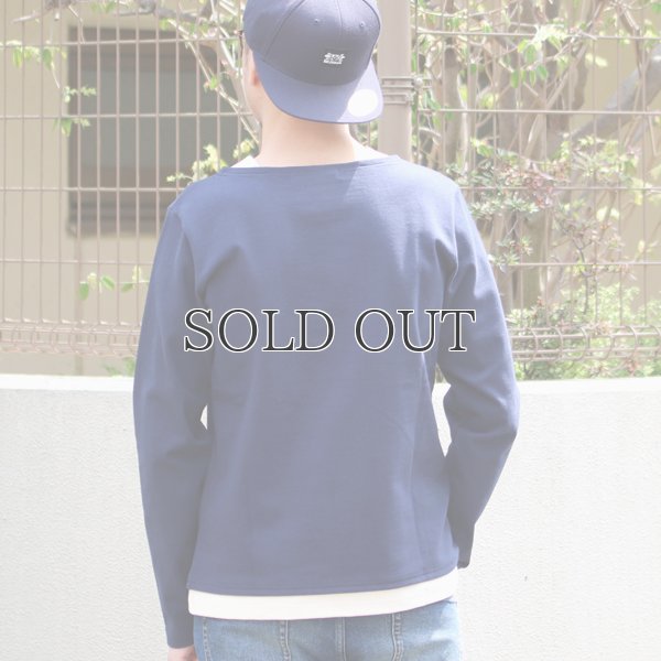 画像4: 【RE PRICE / 価格改定】Basque 10オンス ( バスク天竺 ) ボートネックレイヤードカットソー【MADE IN JAPAN】『日本製』 / Upscape Audience