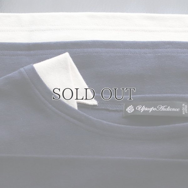 画像5: 【RE PRICE / 価格改定】Basque 10オンス ( バスク天竺 ) ボートネックレイヤードカットソー【MADE IN JAPAN】『日本製』 / Upscape Audience