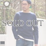 【RE PRICE / 価格改定】Basque 10オンス ( バスク天竺 ) ボートネックレイヤードカットソー【MADE IN JAPAN】『日本製』 / Upscape Audience