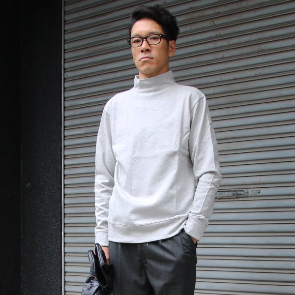 画像10: 【RE PRICE/価格改定】Basque10オンス(バスク天竺)プロテクトボッシュハイネックカットソー【MADE IN JAPAN】『日本製』/ Upscape Audience