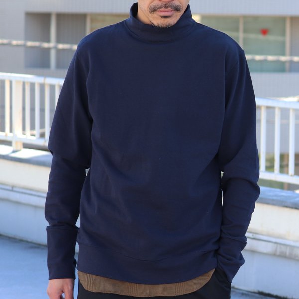 画像3: 【RE PRICE/価格改定】Basque10オンス(バスク天竺)プロテクトボッシュハイネックカットソー【MADE IN JAPAN】『日本製』/ Upscape Audience