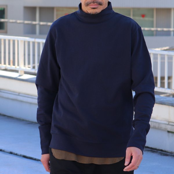 画像4: 【RE PRICE/価格改定】Basque10オンス(バスク天竺)プロテクトボッシュハイネックカットソー【MADE IN JAPAN】『日本製』/ Upscape Audience