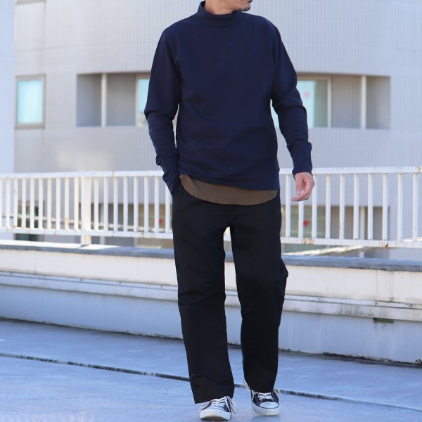 画像7: 【RE PRICE/価格改定】Basque10オンス(バスク天竺)プロテクトボッシュハイネックカットソー【MADE IN JAPAN】『日本製』/ Upscape Audience