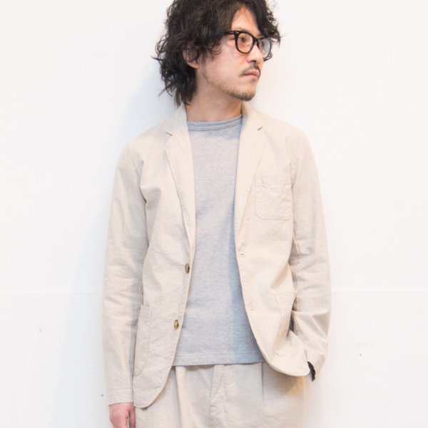 画像10: 【RE PRICE / 価格改定】セーターライク天竺ドロップショルダーポケット付き長袖カットソー【MADE IN JAPAN】『日本製』/ Upscape Audience