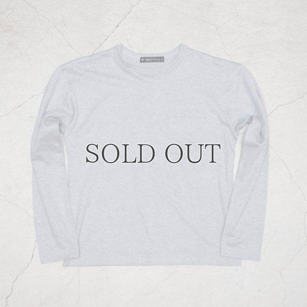 画像9: セーターライク天竺ドロップショルダーポケット付き長袖カットソー[ Lady's ]【MADE IN JAPAN】『日本製』/ Upscape Audience