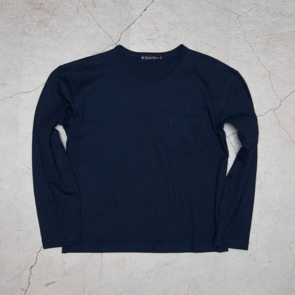 画像13: 【RE PRICE / 価格改定】セーターライク天竺ドロップショルダーポケット付き長袖カットソー【MADE IN JAPAN】『日本製』/ Upscape Audience