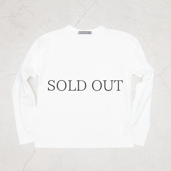 画像8: セーターライク天竺ドロップショルダーポケット付き長袖カットソー[ Lady's ]【MADE IN JAPAN】『日本製』/ Upscape Audience