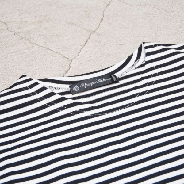 画像10: 高密度シルケットボーダーロング丈長袖Tシャツ [Lady's]【MADE IN JAPAN】『日本製』/ Upscape Audience