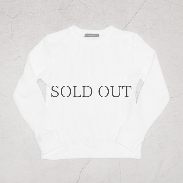 画像7: BIGワッフルクルーネック長袖ニットソー [Lady's]【MADE IN JAPAN】『日本製』/ Upscape Audience