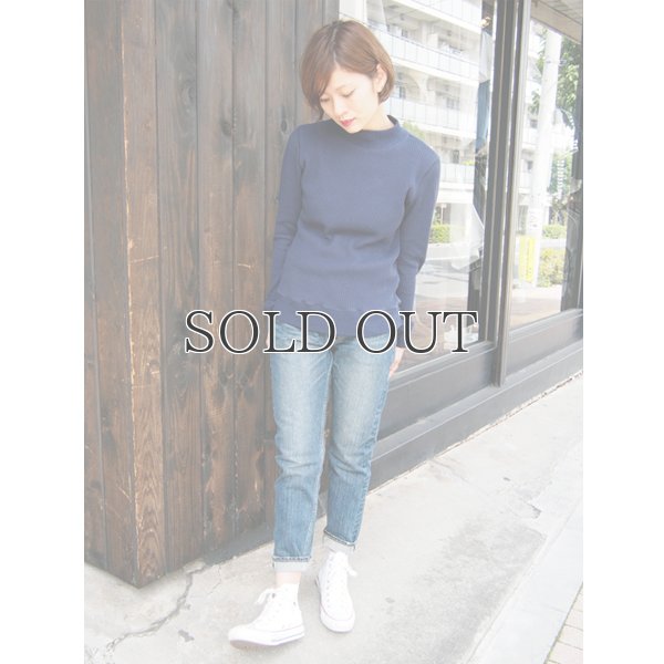 画像13: BIGワッフルモックネック長袖ニットソー [Lady's]【MADE IN JAPAN】『日本製』/ Upscape Audience