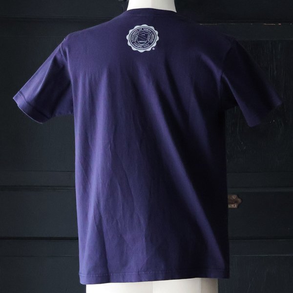 画像5: 【RE PRICE / 価格改定】University of North Carolina at Chapel Hill "Rameses" 7.1oz米綿丸胴オールドプリントクルーネックポケットT / Audience