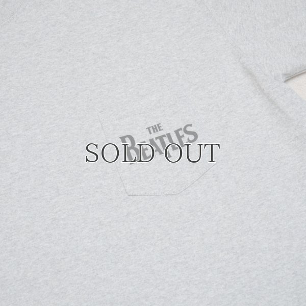 画像15: BEATLES "THE BEATLES" 7.1oz米綿丸胴オールドプリントクルーネックポケットT / Audience