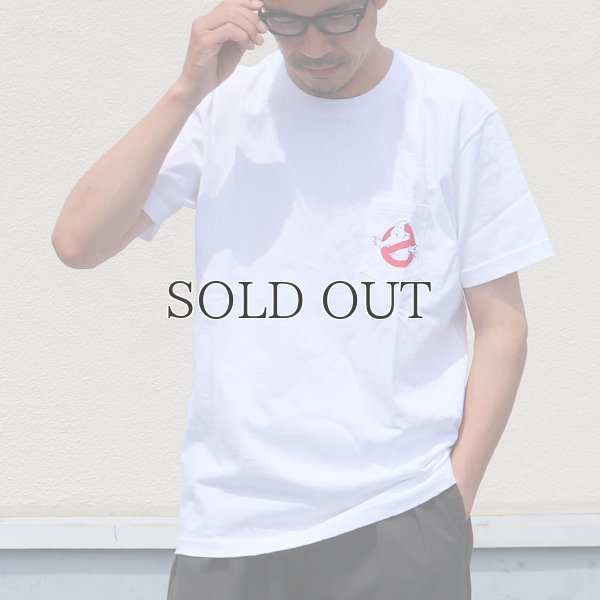 画像6: Ghost Busters "Michael C. Gross Logo-I" 7.1oz米綿丸胴オールドプリントクルーネックポケットT / Audience