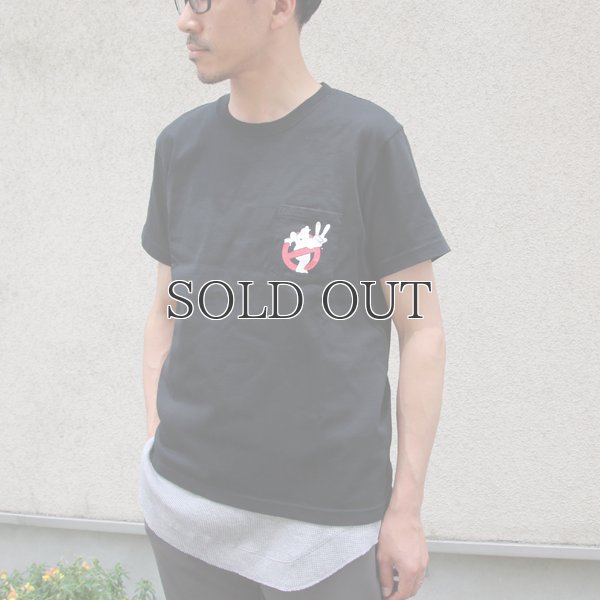 画像5: Ghost Busters "Michael C. Gross Logo-II" 7.1oz米綿丸胴オールドプリントクルーネックポケットT / Audience