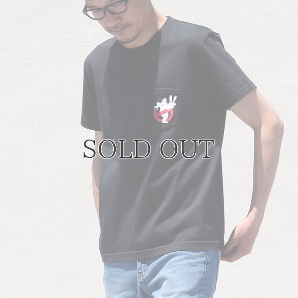 画像4: Ghost Busters "Michael C. Gross Logo-II" 7.1oz米綿丸胴オールドプリントクルーネックポケットT / Audience