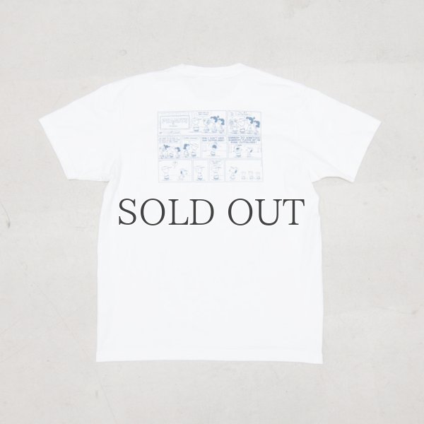 画像21: Old Snoopy "Schulz-Comic" 7.1oz米綿丸胴オールドプリントクルーネックポケットT / Audience