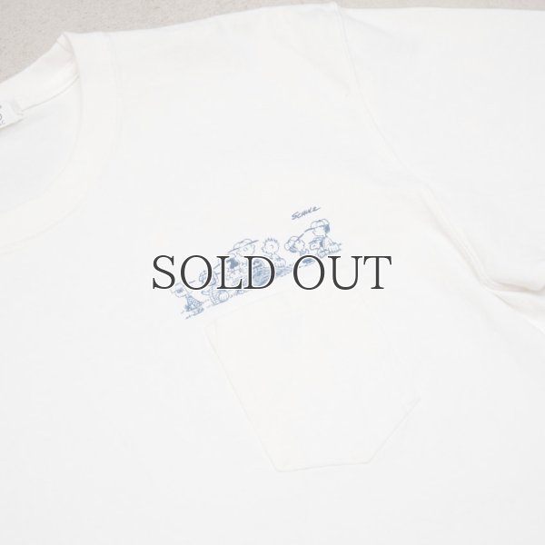 画像22: Old Snoopy "Schulz-Comic" 7.1oz米綿丸胴オールドプリントクルーネックポケットT / Audience