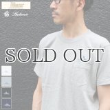 Old Snoopy "Schulz-Surf" 7.1oz米綿丸胴オールドプリントクルーネックポケットT / Audience