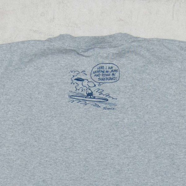 画像14: 【RE PRICE / 価格改定】Old Snoopy "Schulz-Beach" 7.1oz米綿丸胴オールドプリントクルーネックT / Audience