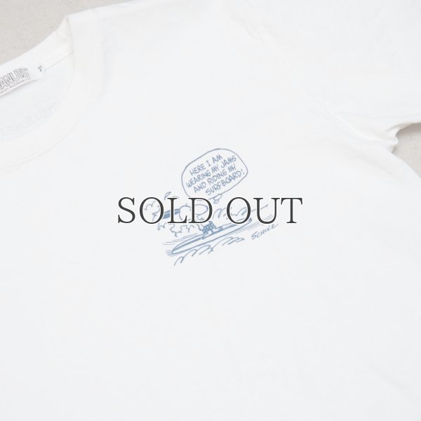 画像15: Old Snoopy "Schulz-Riding" 7.1oz米綿丸胴オールドプリントクルーネックT / Audience