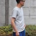 画像4: 【RE PRICE/価格改定】Basque 10オンス ( バスク天竺 )無地＆ボーダーボートネックレイヤード半袖カットソー【MADE IN JAPAN】『日本製』/ Upscape Audience