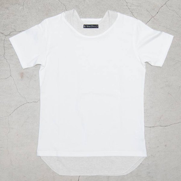 画像8: 【RE PRICE / 価格改定】コーマ天竺×度詰ワッフルレイヤード半袖カットソー【MADE IN JAPAN】『日本製』/ Upscape Audience