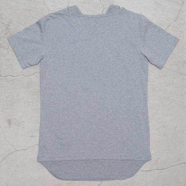 画像12: 【RE PRICE / 価格改定】コーマ天竺×度詰ワッフルレイヤード半袖カットソー【MADE IN JAPAN】『日本製』/ Upscape Audience