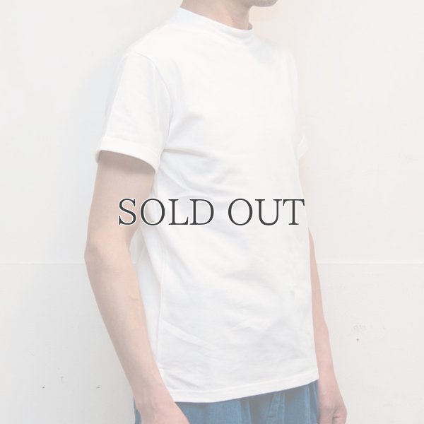 画像12: コーマ天竺モックネックロールアップ半袖カットソー【MADE IN JAPAN】『日本製』/ Upscape Audience