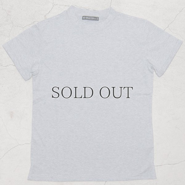 画像6: コーマ天竺モックネックロールアップ半袖カットソー【MADE IN JAPAN】『日本製』/ Upscape Audience