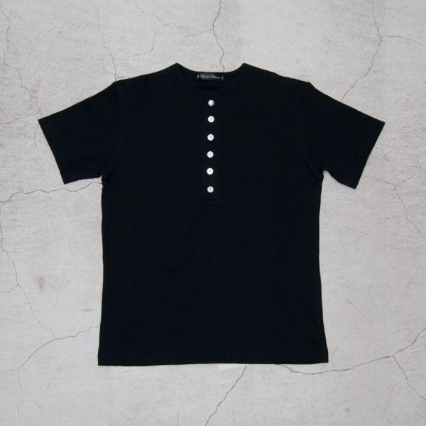 画像17: 【RE PRICE/価格改定】度詰ワッフルC/NヘンリーS/Sカットソー【MADE IN JAPAN】『日本製』/ Upscape Audience