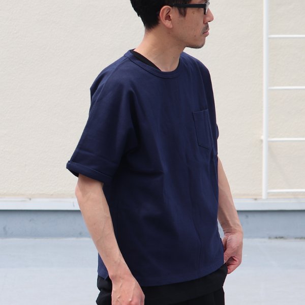 画像6: 【RE PRICE/価格改定】Basque 10オンス ( バスク天竺 )無地＆ボーダービッグポケT【MADE IN JAPAN】『日本製』/ Upscape Audience