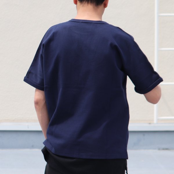 画像7: 【RE PRICE/価格改定】Basque 10オンス ( バスク天竺 )無地＆ボーダービッグポケT【MADE IN JAPAN】『日本製』/ Upscape Audience