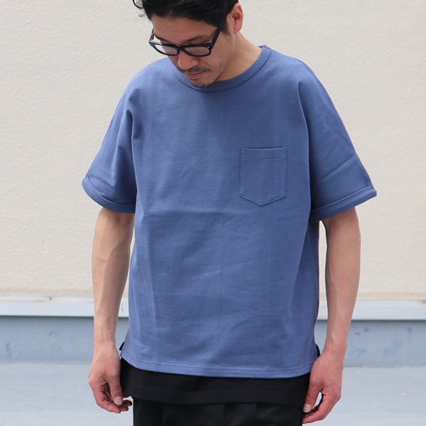 画像3: 【RE PRICE/価格改定】Basque 10オンス ( バスク天竺 )無地&ボーダービッグポケT【MADE IN JAPAN】『日本製』/ Upscape Audience