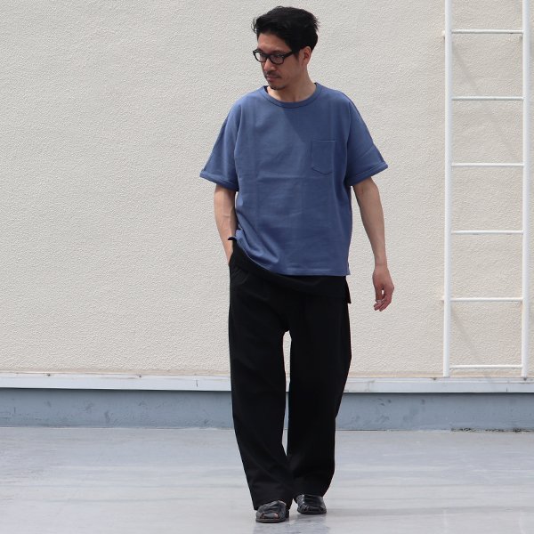 画像6: 【RE PRICE/価格改定】Basque 10オンス ( バスク天竺 )無地&ボーダービッグポケT【MADE IN JAPAN】『日本製』/ Upscape Audience