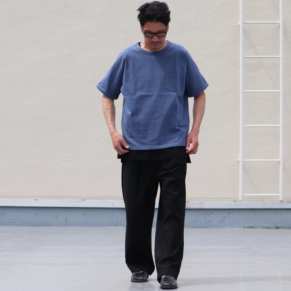 画像7: 【RE PRICE/価格改定】Basque 10オンス ( バスク天竺 )無地&ボーダービッグポケT【MADE IN JAPAN】『日本製』/ Upscape Audience