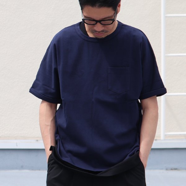 画像10: 【RE PRICE/価格改定】Basque 10オンス ( バスク天竺 )無地&ボーダービッグポケT【MADE IN JAPAN】『日本製』/ Upscape Audience