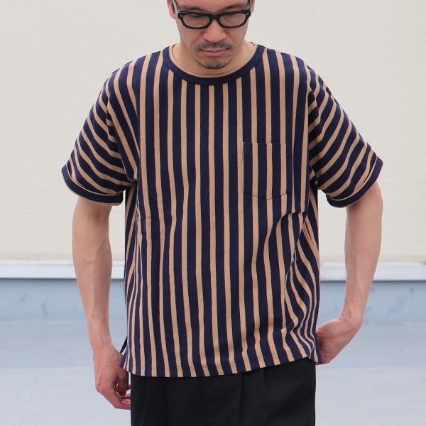 画像12: 【RE PRICE/価格改定】Basque 10オンス ( バスク天竺 )無地&ボーダービッグポケT【MADE IN JAPAN】『日本製』/ Upscape Audience