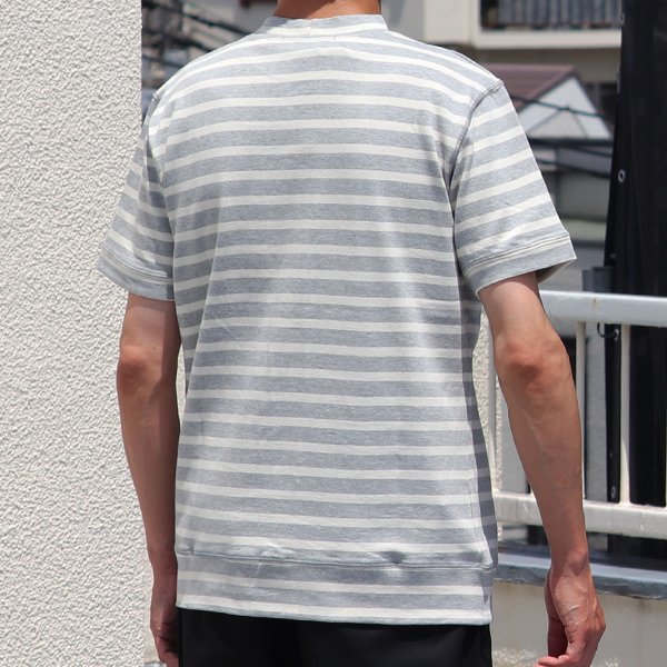 画像6: 【RE PRICE/価格改定】Basque10オンス（バスク天竺）モックネックS/Sカットソー【MADE IN JAPAN】『日本製』/ Upscape Audience