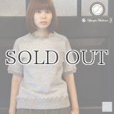 度詰裏毛サドルショルダーS/Sスウェット [Lady's] 【MADE IN JAPAN】『日本製』/ Upscape Audience