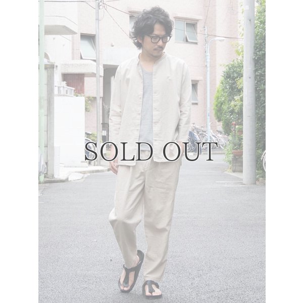 画像15: コットンリネンキャンバスマオカラークォータースリーブジャケット【MADE IN JAPAN】『日本製』【送料無料】 / Upscape Audience