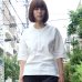 画像2: 【RE PRICE/価格改定】コットンリネンキャンバスジンベエTOPSシャツ [Lady's] 【MADE IN JAPAN】『日本製』/ Upscape Audience (2)