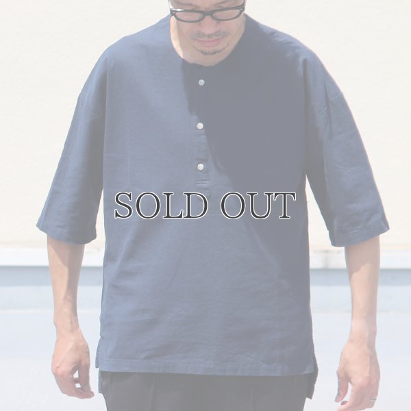 画像3: コットンリネンキャンバスジンベエTOPSシャツ【MADE IN JAPAN】『日本製』/ Upscape Audience