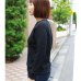 画像3: 【RE PRICE/価格改定】ビッグワッフルサドルショルダー ガゼットクルーネックニット［Lady's］【MADE IN JAPAN】『日本製』 / Upscape Audience