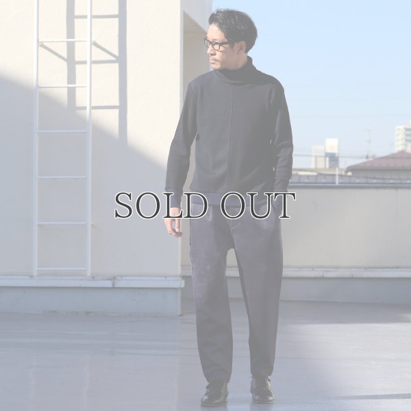 画像5: BOROライク ランダムワッフル タートルネックニット【MADE IN JAPAN】『日本製』/ Upscape Audience