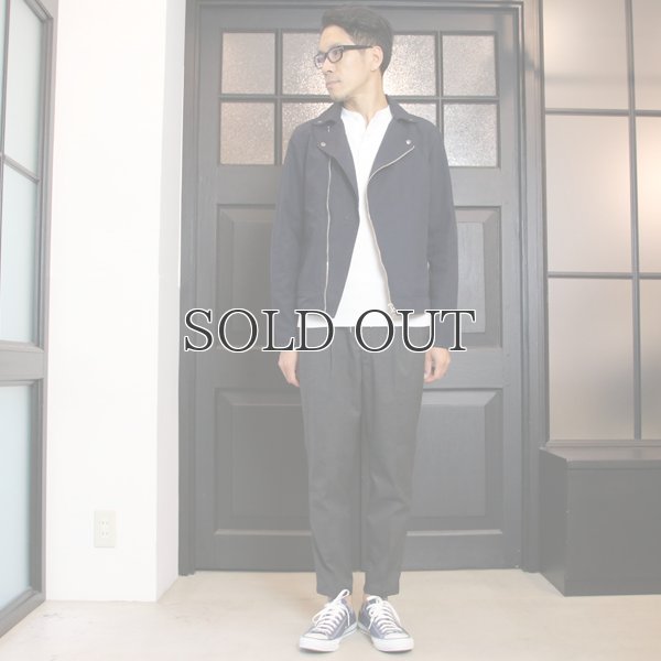 画像9: BOROライク ランダムワッフル ランダム釦モックヘンリーカットソー【MADE IN JAPAN】『日本製』/ Upscape Audience