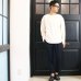 画像11: 【RE PRICE / 価格改定】Basque10オンス（バスク天竺）ボートネックビックカットソー長袖【MADE IN JAPAN】『日本製』 / Upscape Audience