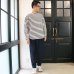 画像15: 【RE PRICE / 価格改定】Basque10オンス（バスク天竺）ボートネックビックカットソー長袖【MADE IN JAPAN】『日本製』 / Upscape Audience