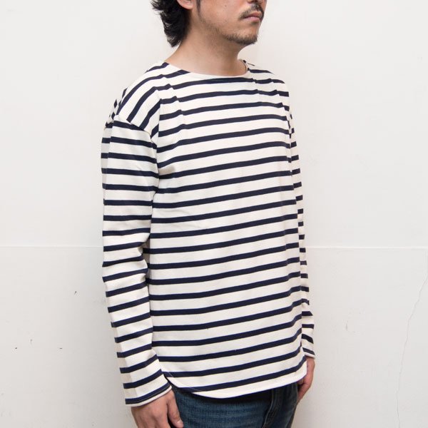 画像18: 【RE PRICE / 価格改定】Basque10オンス（バスク天竺）ボートネックビックカットソー長袖【MADE IN JAPAN】『日本製』 / Upscape Audience