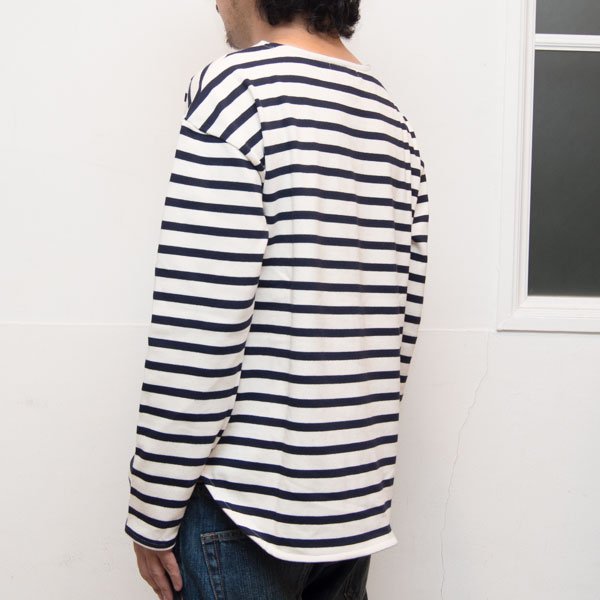 画像19: 【RE PRICE / 価格改定】Basque10オンス（バスク天竺）ボートネックビックカットソー長袖【MADE IN JAPAN】『日本製』 / Upscape Audience